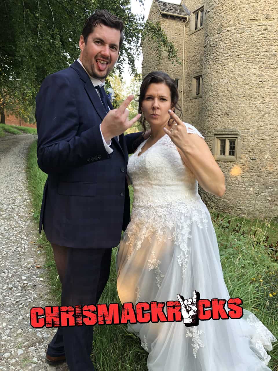 Wilderhope Manor Rock Wedding Disco